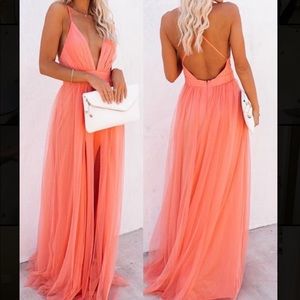 Peachy maxi - Lulu’s NWT